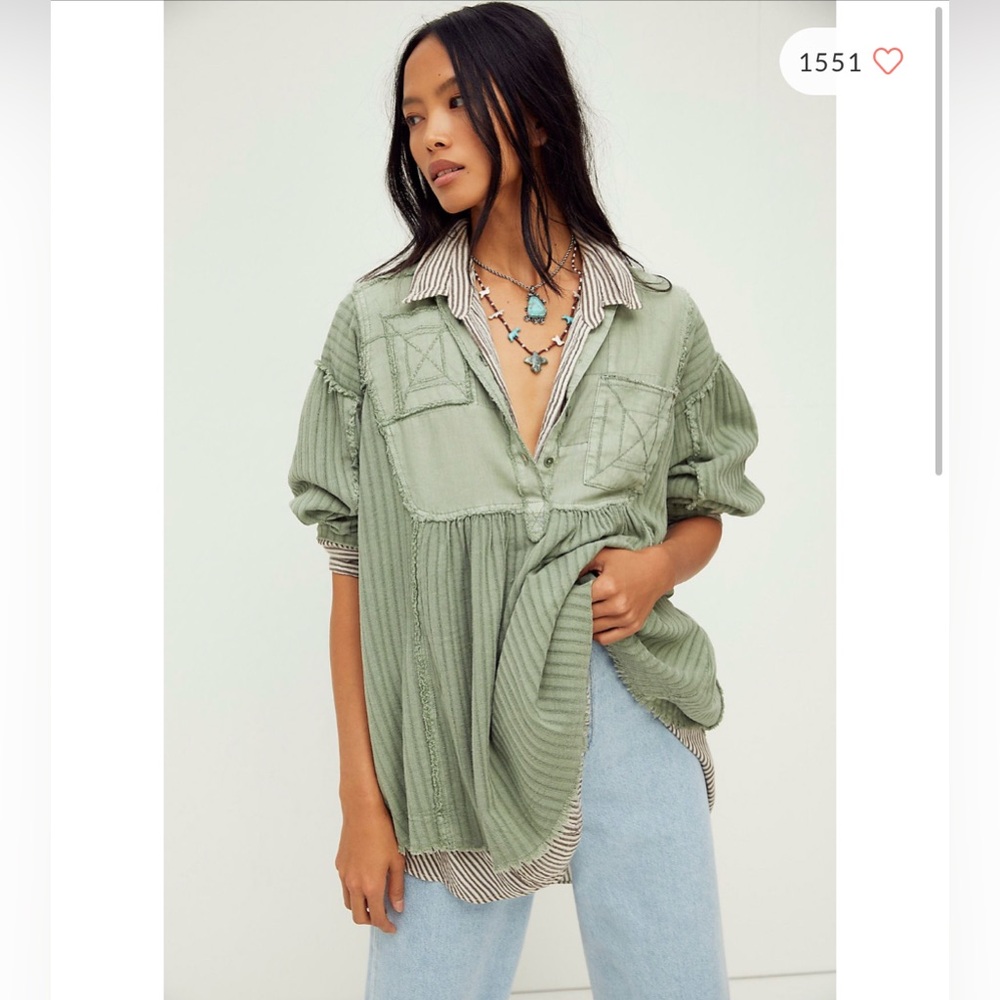 Free People We the Free Sun-drenched Pullover